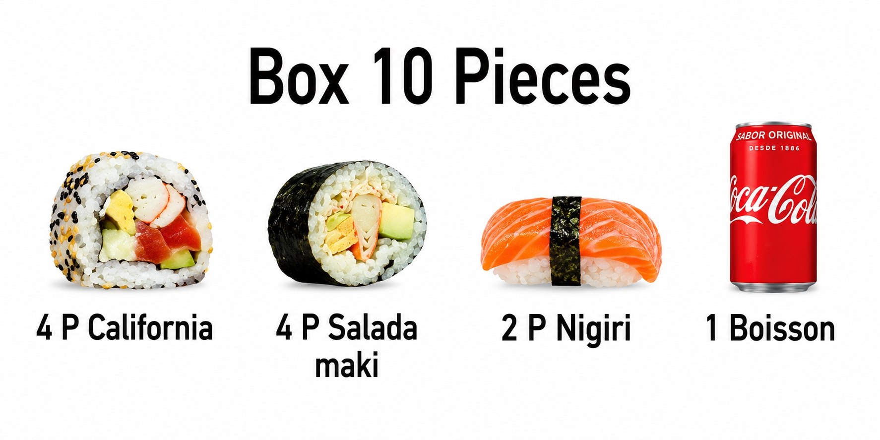 Box 10 pièces