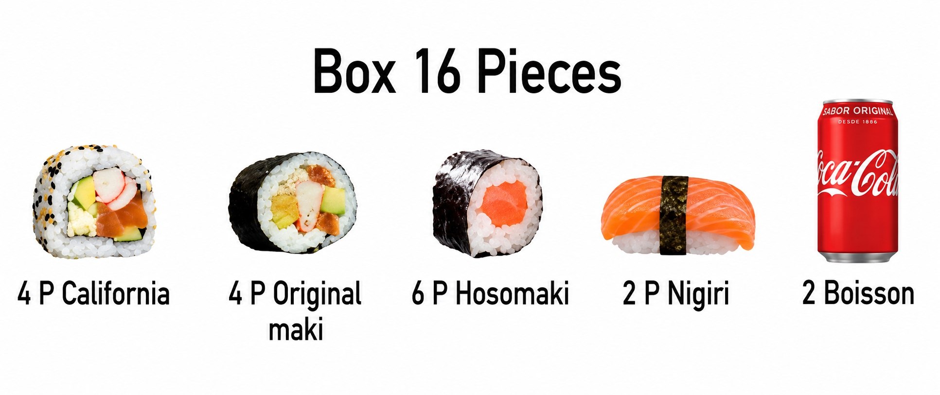 Box 16 pièces