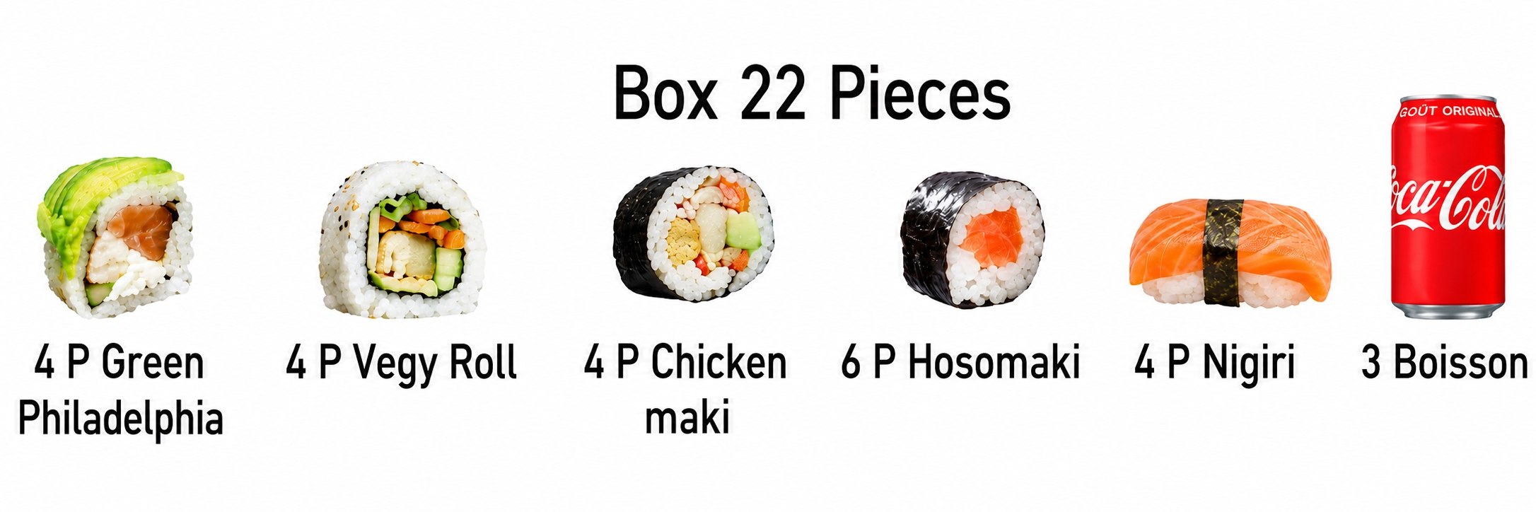 Box 22 pièces